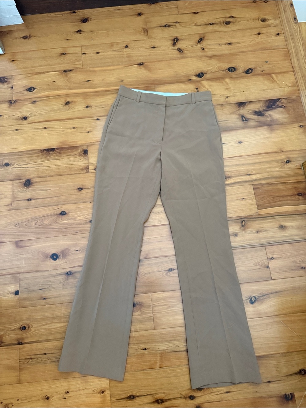Aritzia babton publish pant camel / tan size 10
